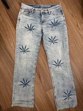 Lucky Brand Women’s Light Blue Straight Jeans (Easy Rider Boot)